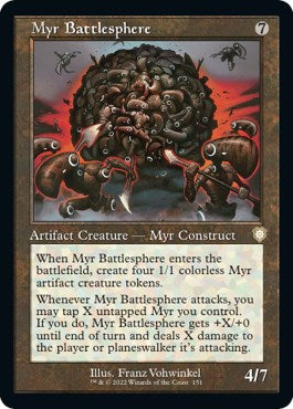 Myr Battlesphere (Retro Frame) [BRC - 151]