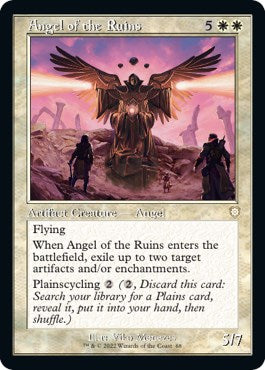 Angel of the Ruins (Retro Frame) [BRC - 68]