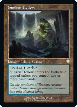 Sunken Hollow (Retro Frame) [BRC - 204]