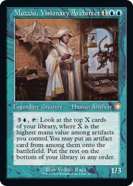 Muzzio, Visionary Architect (Retro Frame) [BRC - 89]