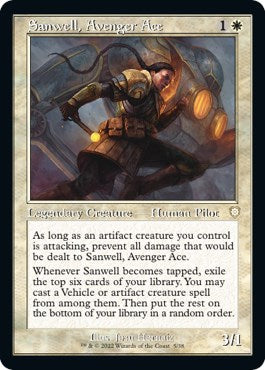 Sanwell, Avenger Ace (Retro Frame) [BRC - 5]