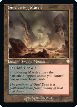 Smoldering Marsh (Retro Frame) [BRC - 202]