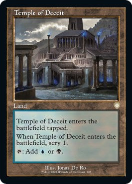Temple of Deceit (Retro Frame) [BRC - 205]