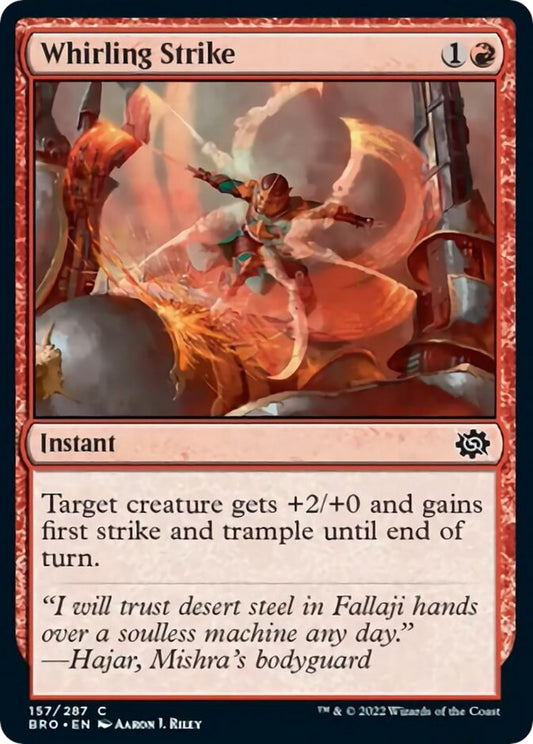 Whirling Strike [BRO - 157]