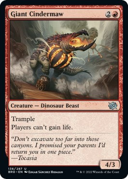 Giant Cindermaw [BRO - 136]