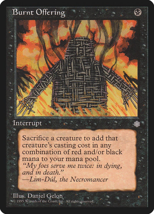Burnt Offering [ICE - N/A]
