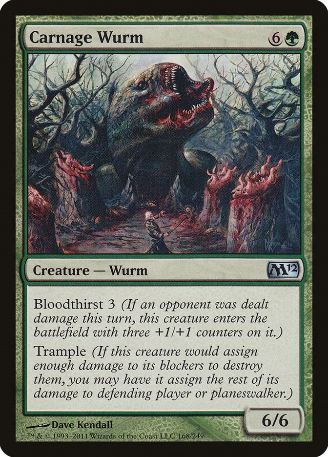 Carnage Wurm [M12 - 168]
