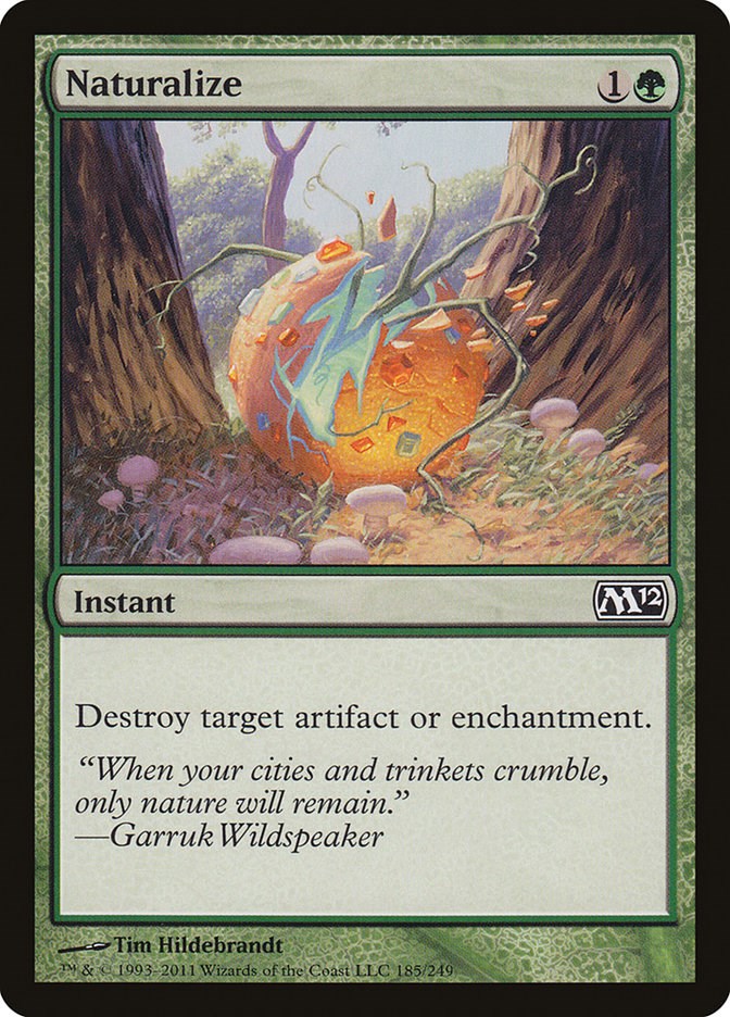 Naturalize [M12 - 185]