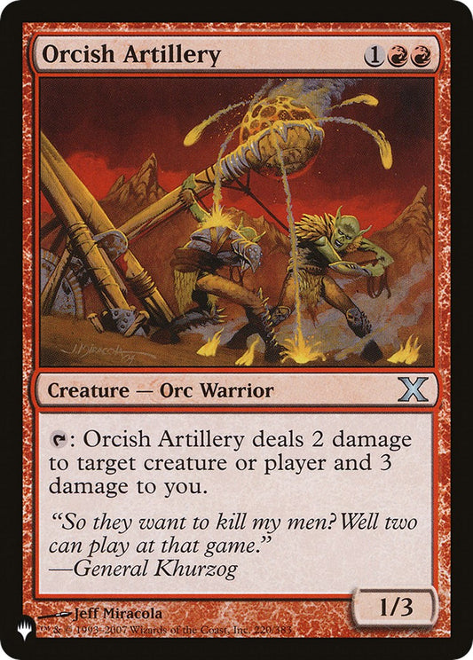 Orcish Artillery [LIST - 220/383]