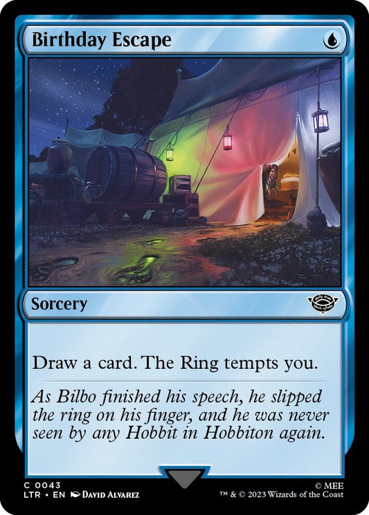 Birthday Escape [LTR - 43]