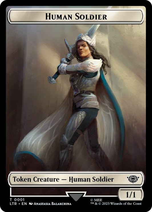 Human Soldier Token (0001) [LTR - 1]