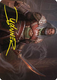 Theoden, King of Rohan Art Card (Gold-Stamped Signature)