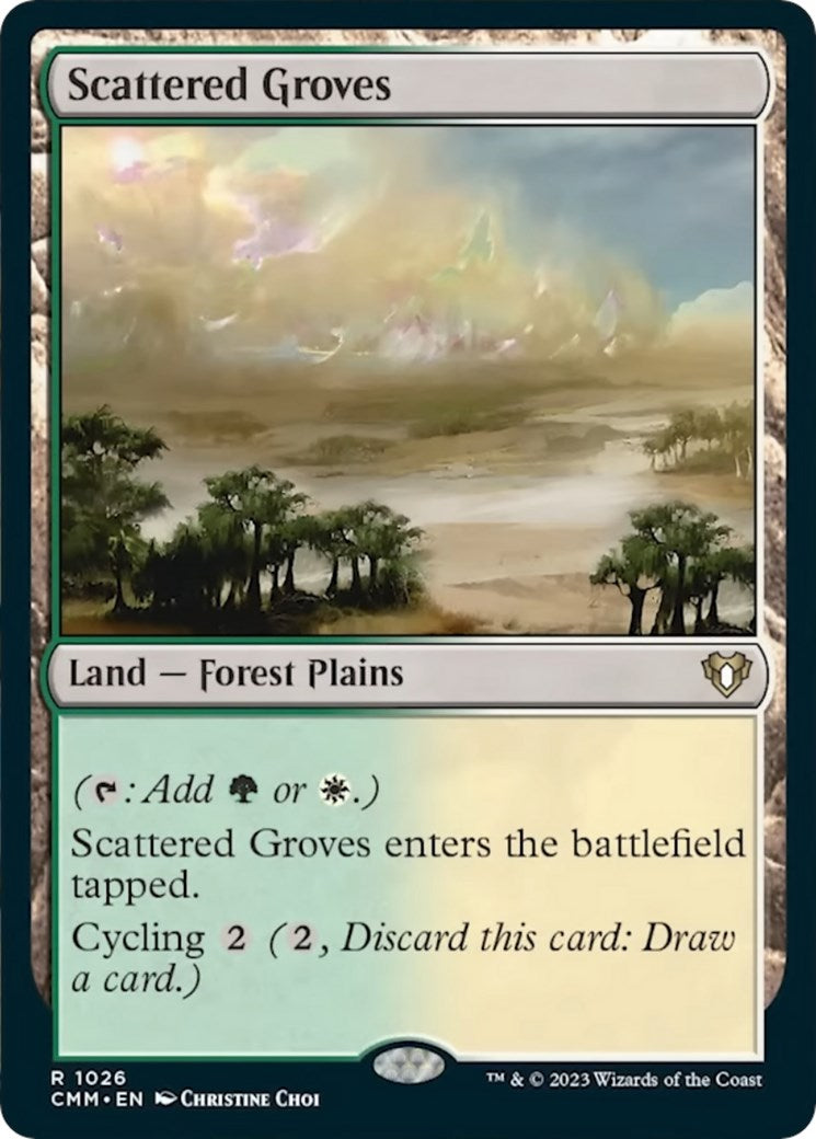 Scattered Groves [CMM - 1026]