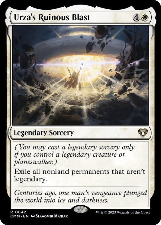 Urza's Ruinous Blast [CMM - 842]