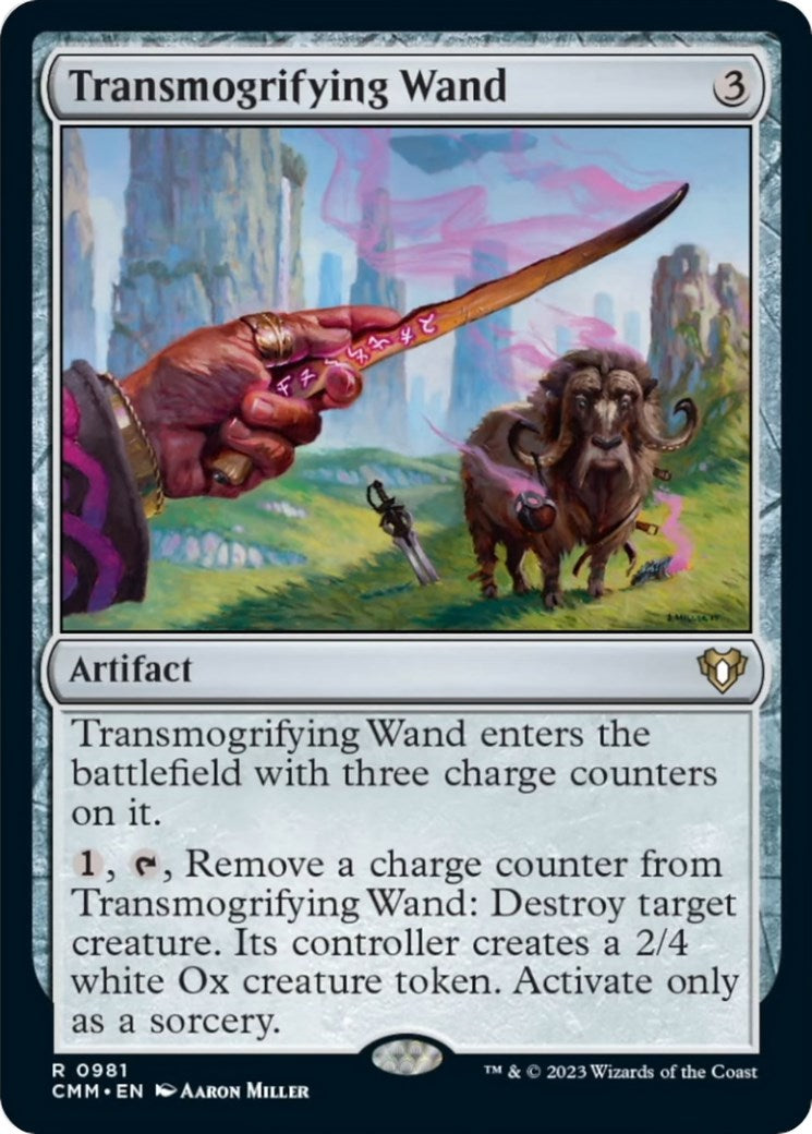 Transmogrifying Wand [CMM - 981]