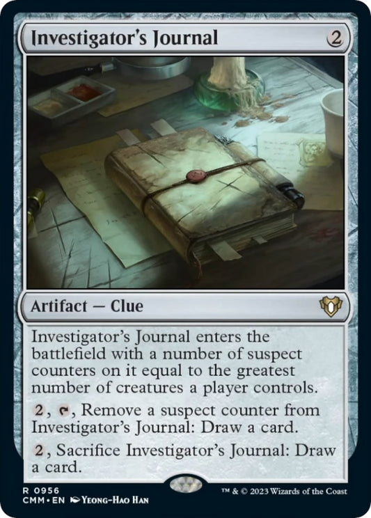 Investigator's Journal [CMM - 956]