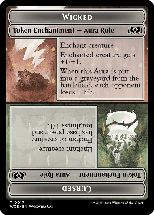 Wicked Role / Cursed Role Token [WOE - 17]
