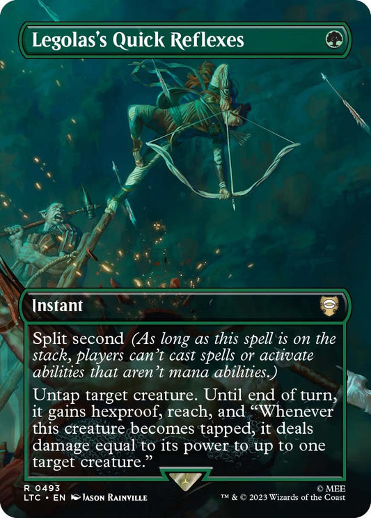 Legolas's Quick Reflexes (Borderless) [LTC - 493]