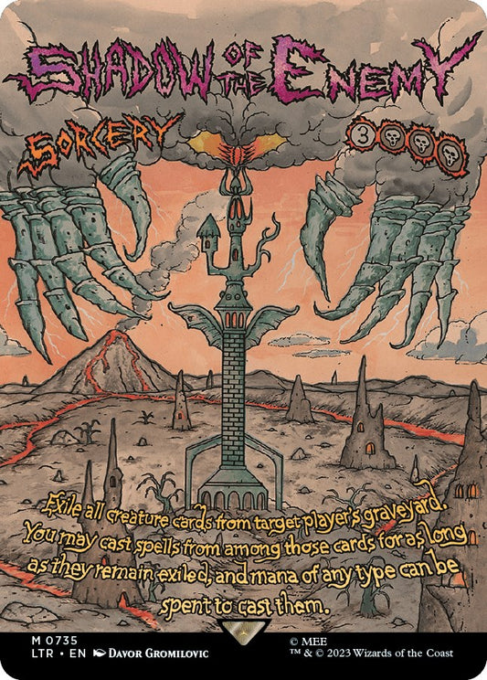 Shadow of the Enemy (Borderless Poster) [LTR - 735]