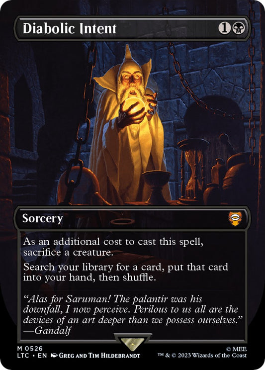 Diabolic Intent (Borderless) [LTC - 526]