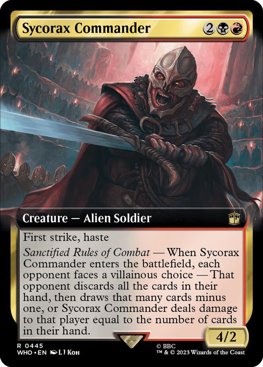Sycorax Commander (Extended Art)