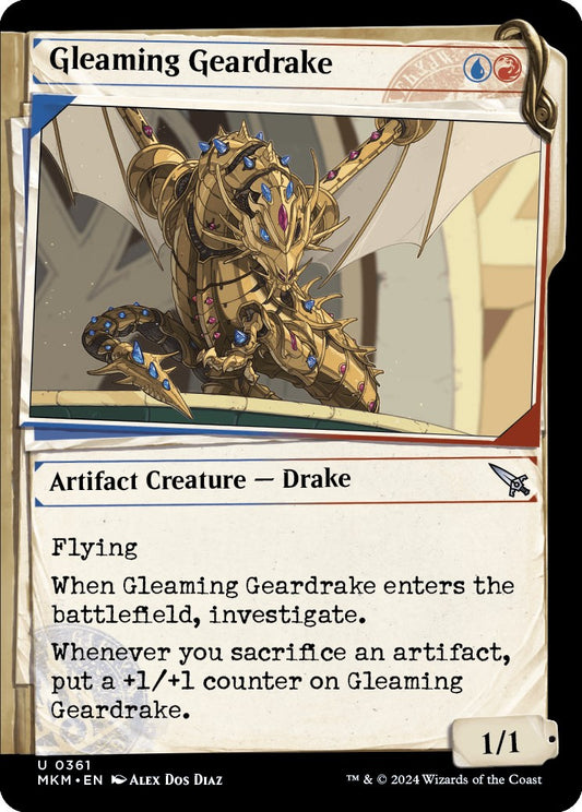 Gleaming Geardrake (Showcase) [MKM - 361]