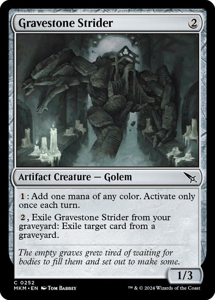 Gravestone Strider [MKM - 252]