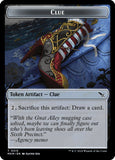 Clue (0015) // A 0042 Double-Sided Token [MKM - 15 // 42]