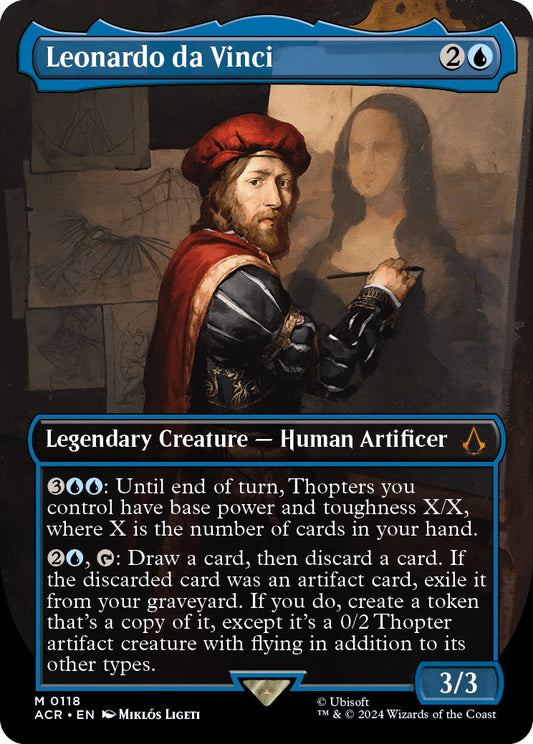 Leonardo da Vinci (Borderless) [ACR - 118]