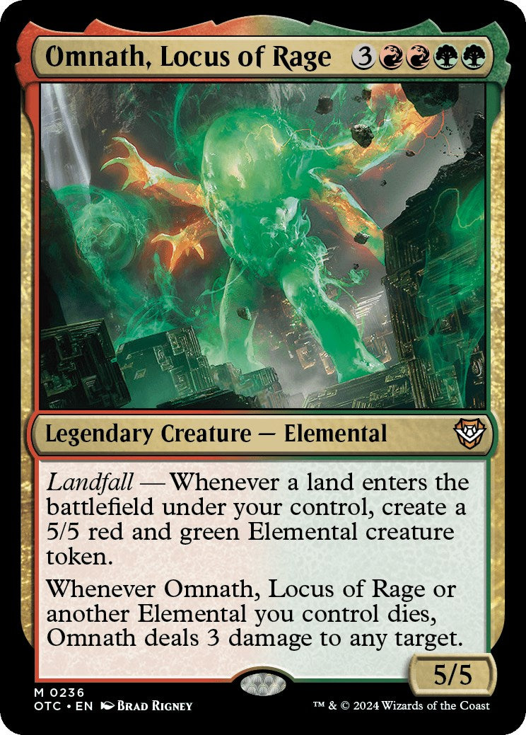 Omnath, Locus of Rage [OTC - 236]