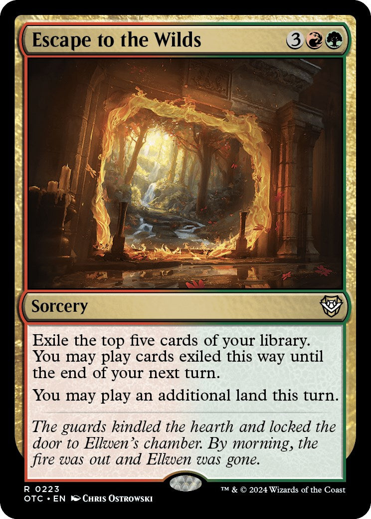 Escape to the Wilds [OTC - 223]