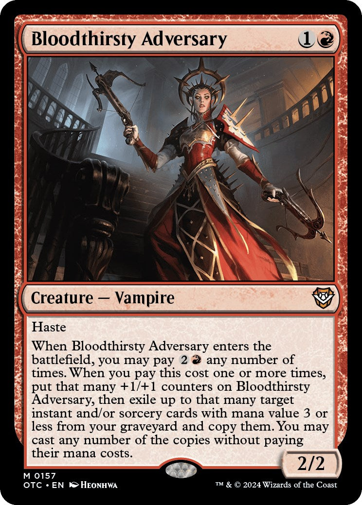 Bloodthirsty Adversary [OTC - 157]