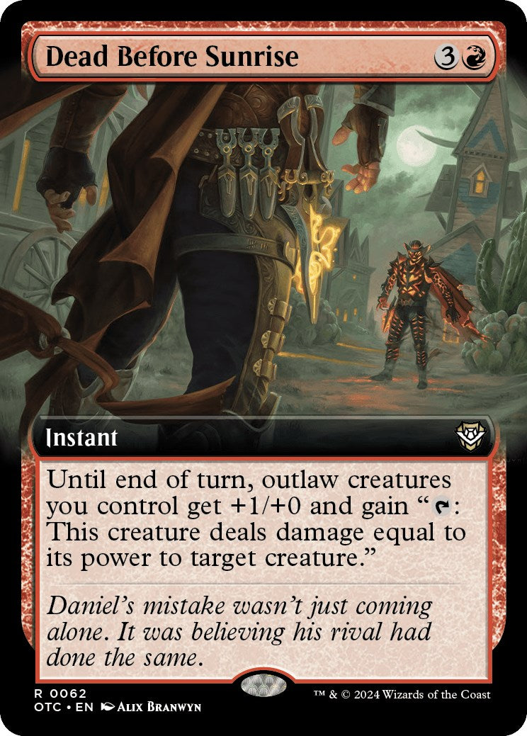 Dead Before Sunrise (Extended Art) [OTC - 62]