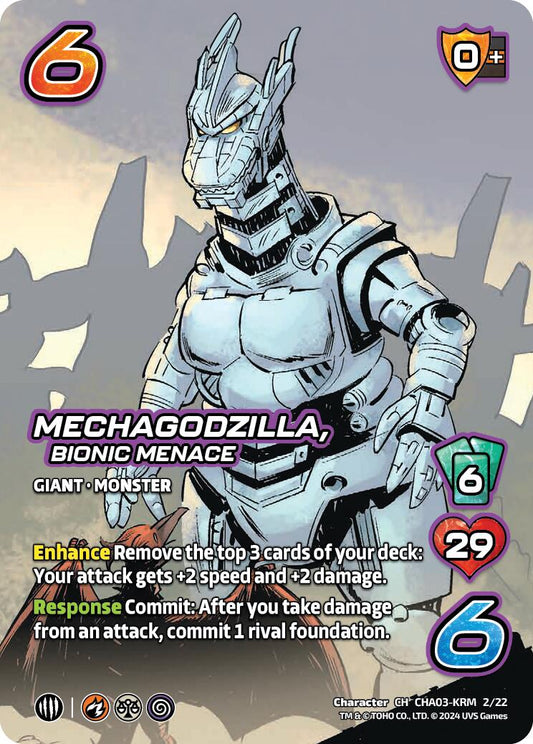 Mechagodzilla, Bionic Menace [CHA03-KRM 2/22]