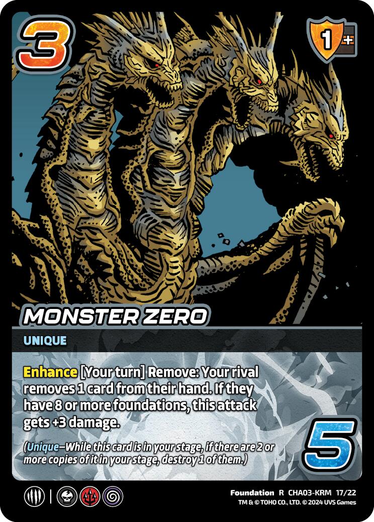 Monster Zero [CHA03-KRM 17/22]