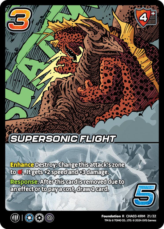 Supersonic Flight [CHA03-KRM 21/22]