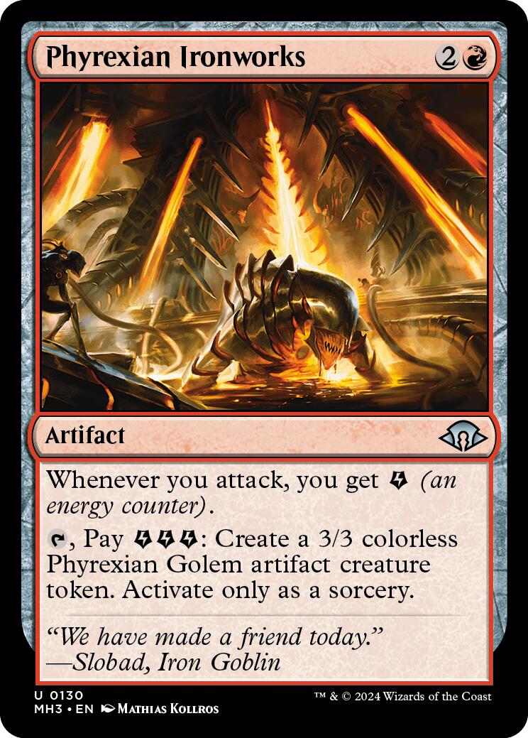 Phyrexian Ironworks [MH3 - 130]