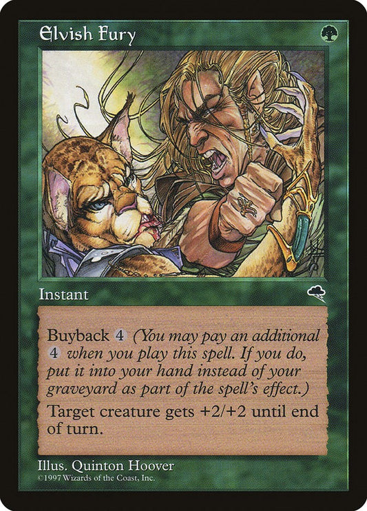 Elvish Fury [TMP - 226]