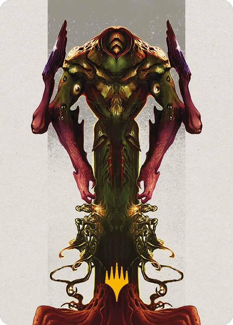 Kozilek, the Broken Reality Art Card (Gold-Stamped Planeswalker Symbol) [ASMH3 - 51]