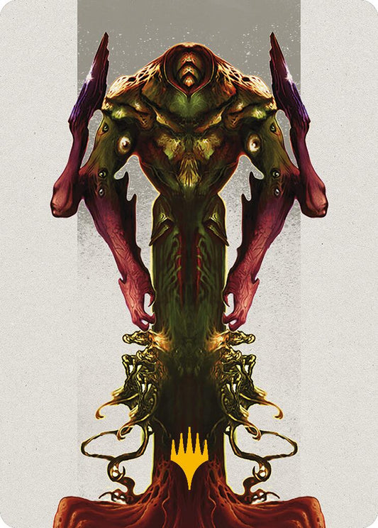 Kozilek, the Broken Reality Art Card (Gold-Stamped Planeswalker Symbol) [ASMH3 - 51]