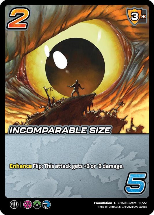 Incomparable Size [CHA03-GMM 15/22]