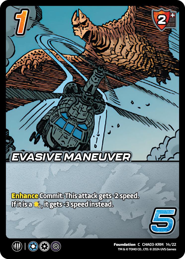 Evasive Maneuver [CHA03-KRM 14/22]