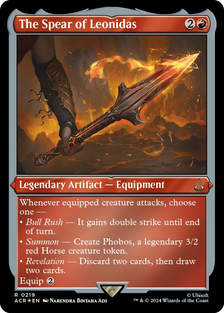 The Spear of Leonidas (Foil Etched) [ACR - 219]