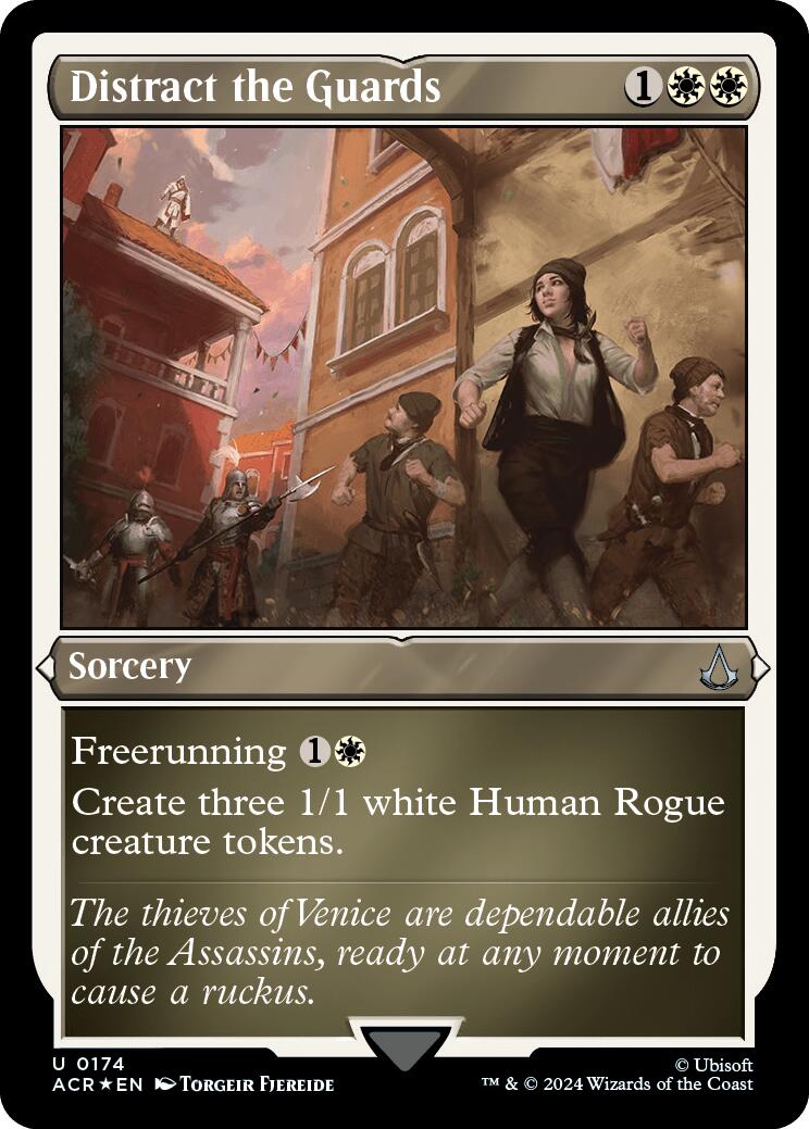 Distract the Guards (Foil Etched)