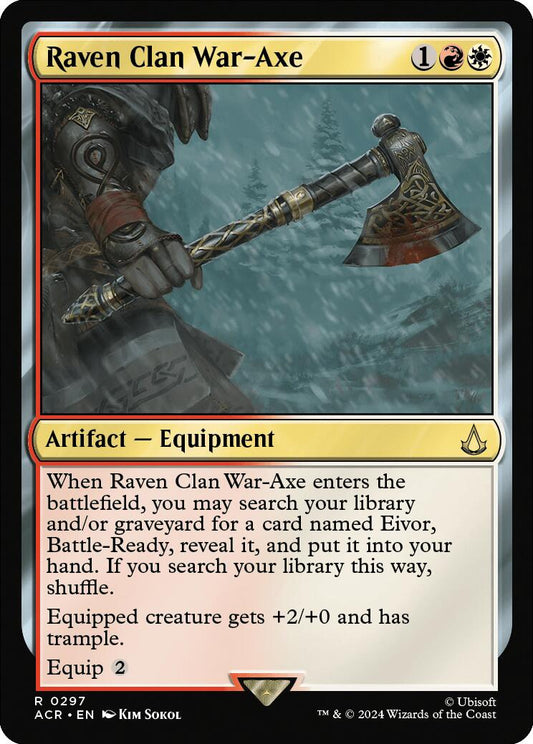 Raven Clan War-Axe [ACR - 297]