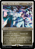 What Must Be Done (Foil Etched) [ACR - 184]