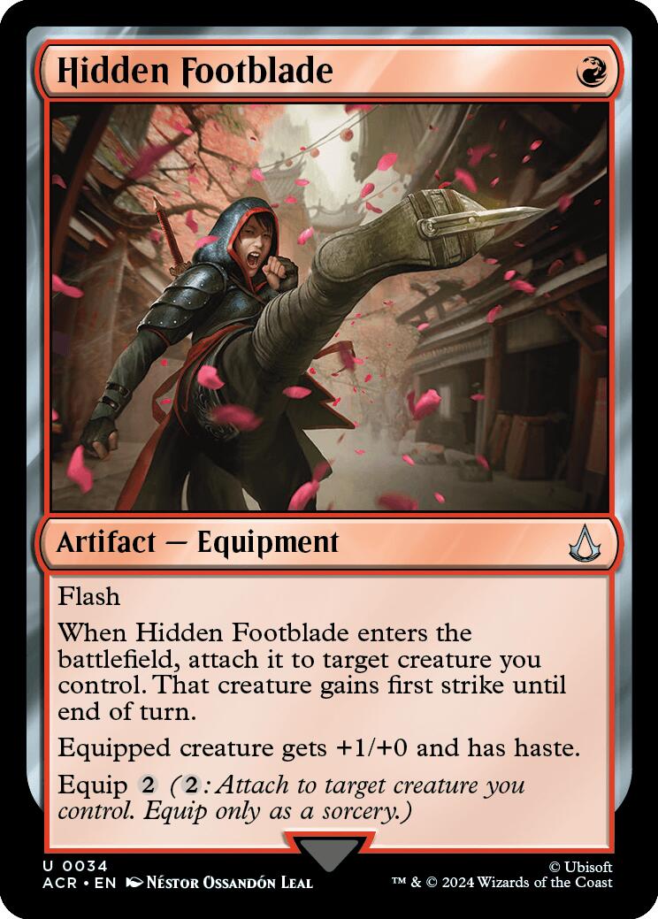 Hidden Footblade [ACR - 34]