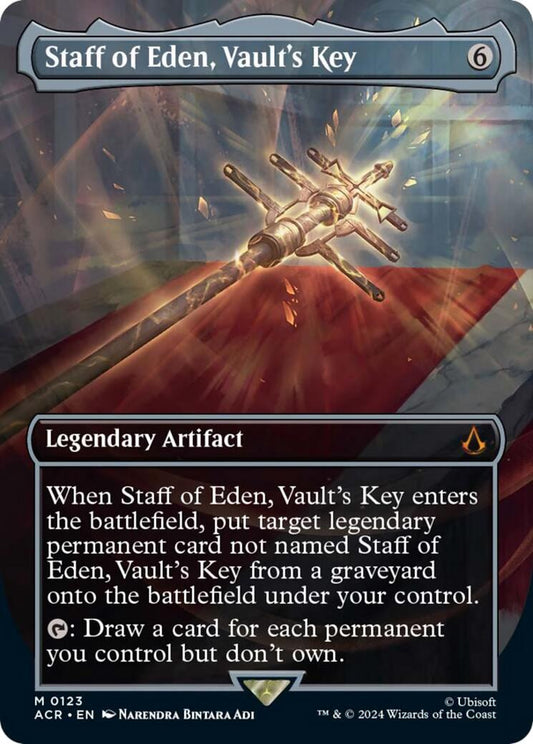 Staff of Eden, Vault's Key (Borderless) [ACR - 123]
