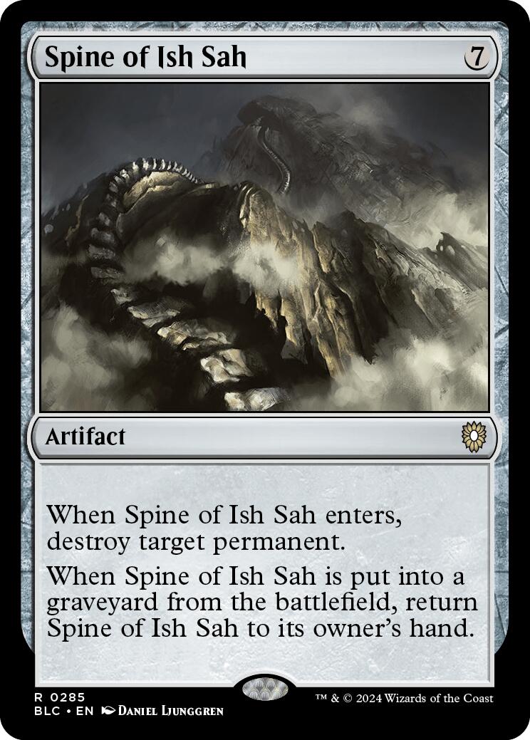 Spine of Ish Sah [BLC - 285]