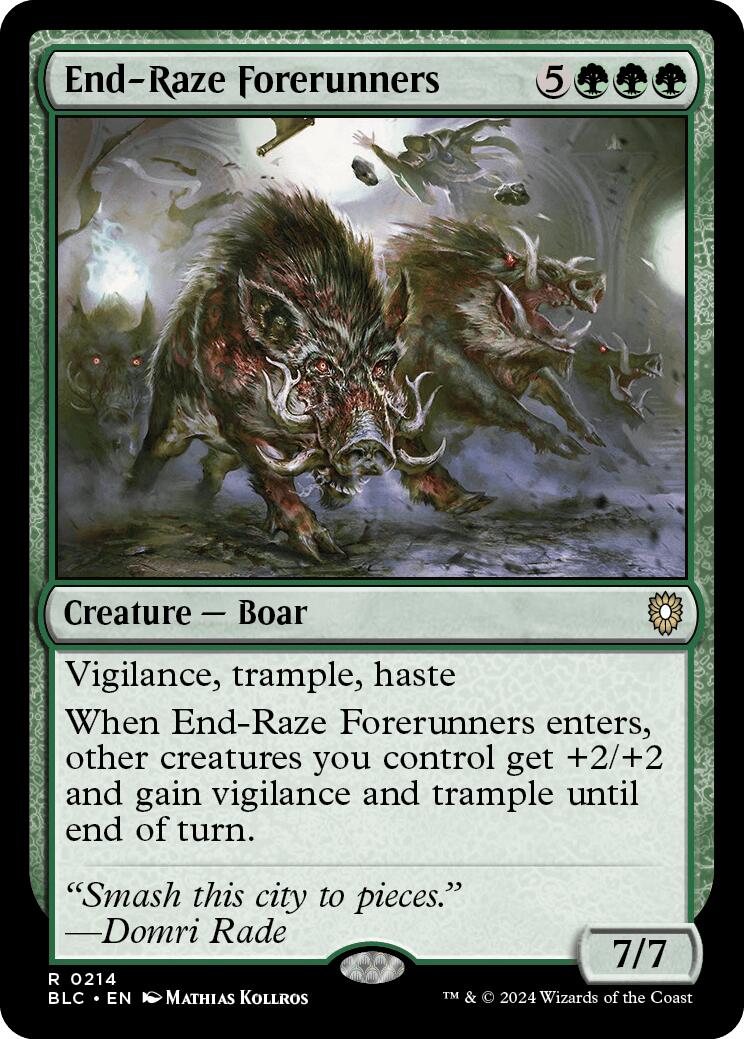 End-Raze Forerunners [BLC - 214]